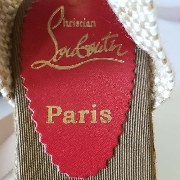 Christian louboutin Brigitte espadrilles size 37 - Picture 8 of 8